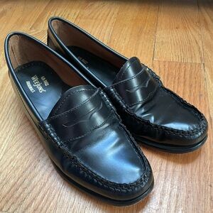 G.H. Bass & Co. Black Penny Loafers